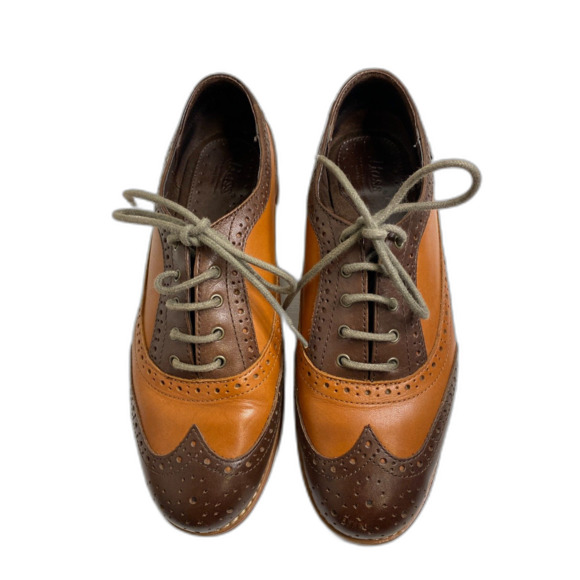 Bass Brown and Tan Leather Loafers - Picture 2 of 6